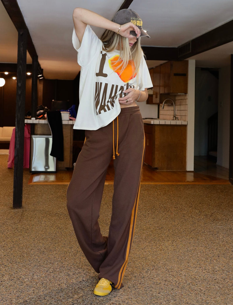 Waffle Track Pants