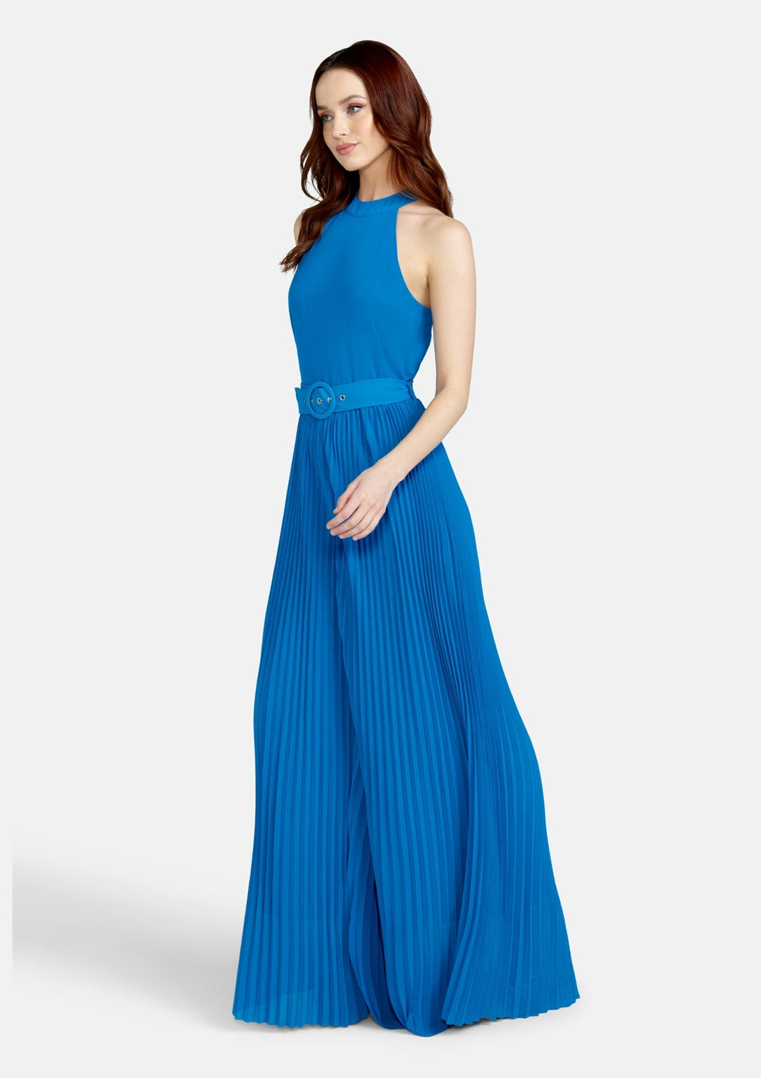 Tall Zandaya Pleated Wide Leg Jumpsuit