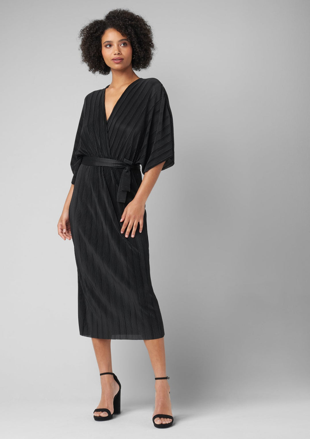 Tall Valerie Pleated Midi Dress