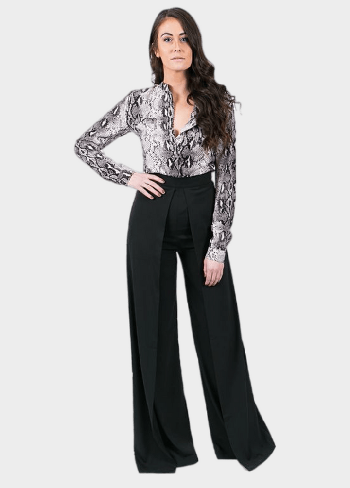 Windsor High Waist Pants - Black