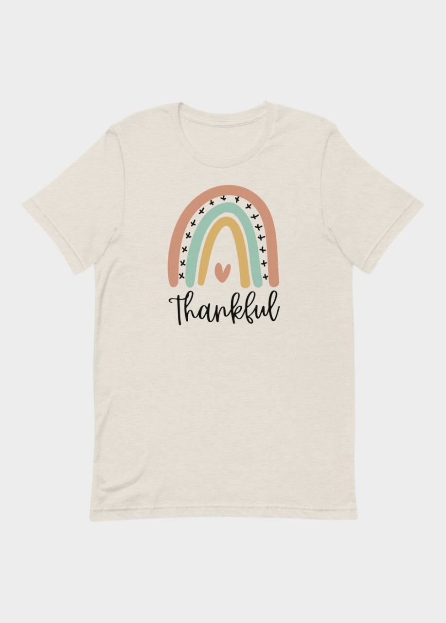 Thankful Rainbow T-Shirt