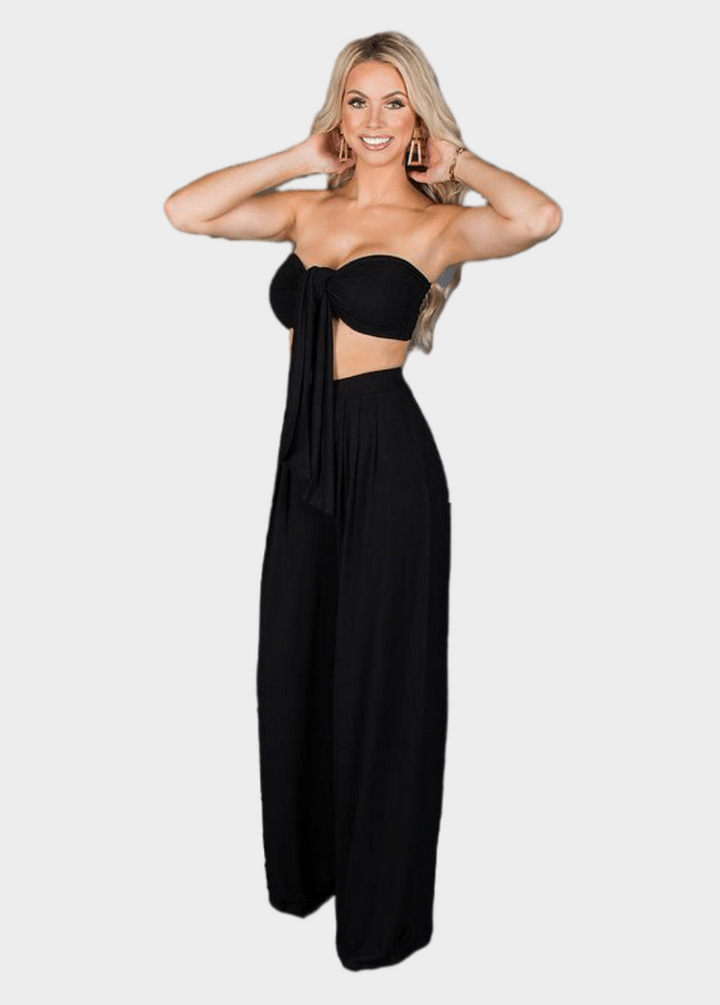 Olivia Two Piece Set - Black