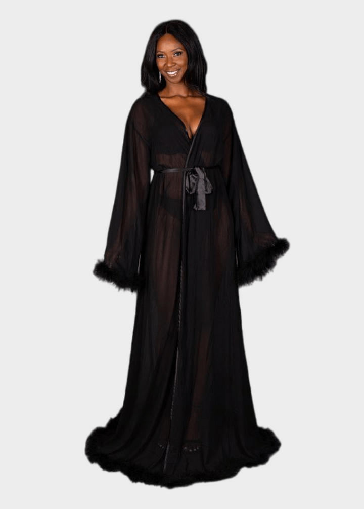 Main Attraction Robe - Black