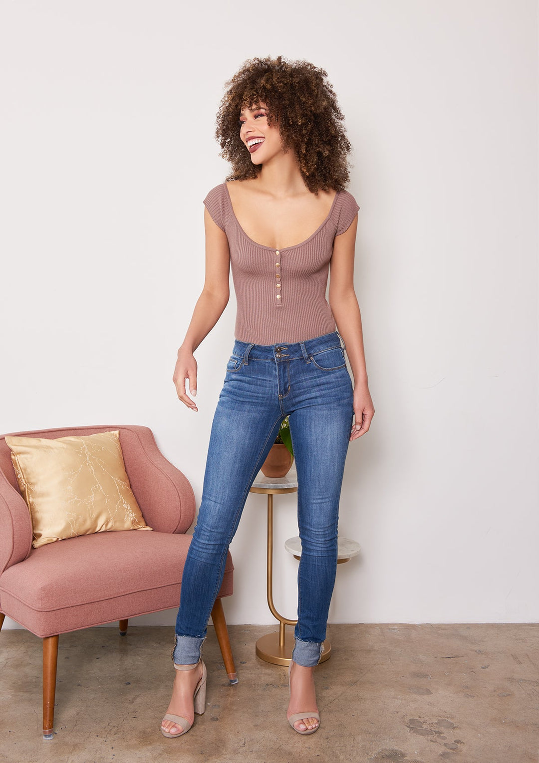 Tall Brianna Mid Rise Jeans