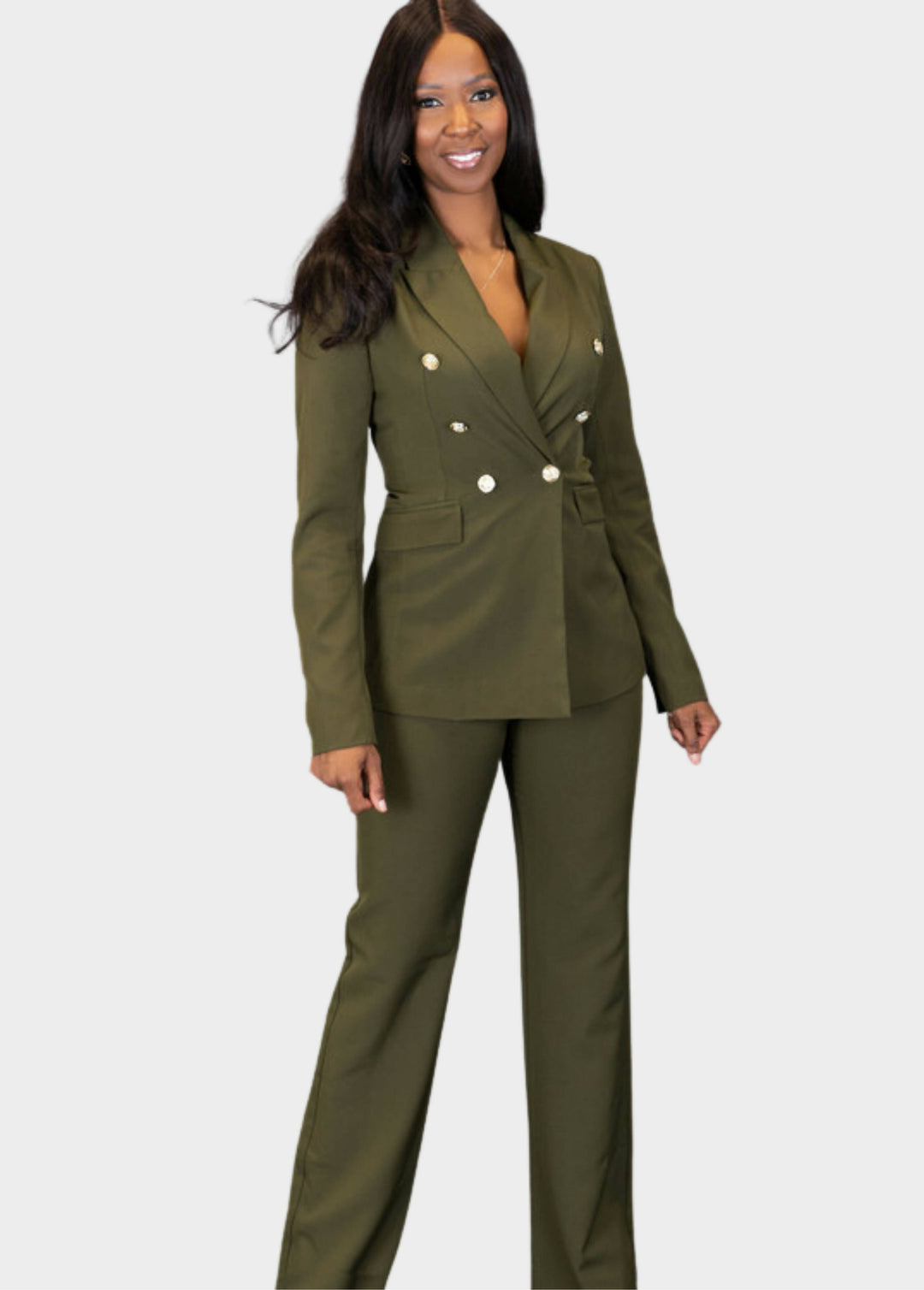 Executive Blazer - Olive