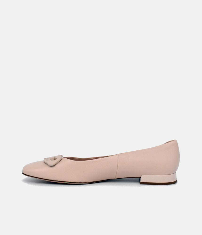 Hogl Stylish Neutral Ballerina Flats