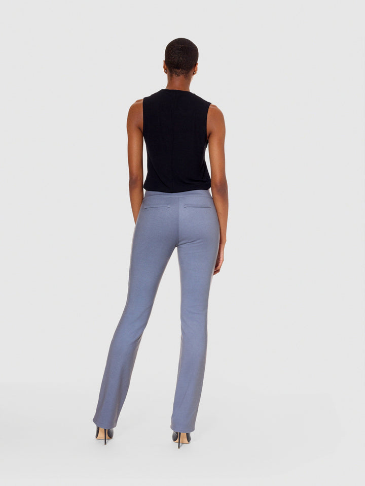 Tall Kimora Gray/Navy Blue Reversible Straight Pant