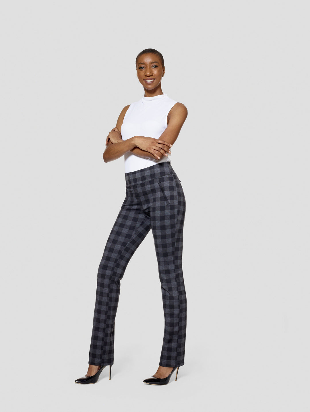 Reversible Straight Pant | Womens Tall Dress Pants | Tall Size