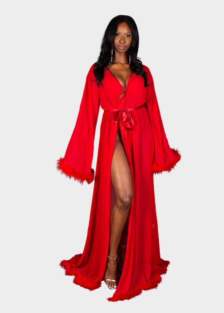 Main Attraction Robe - Red