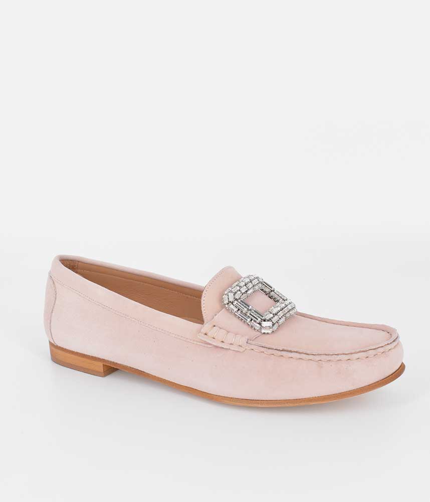 Vittoria Mengoni Stylish Beige Loafers