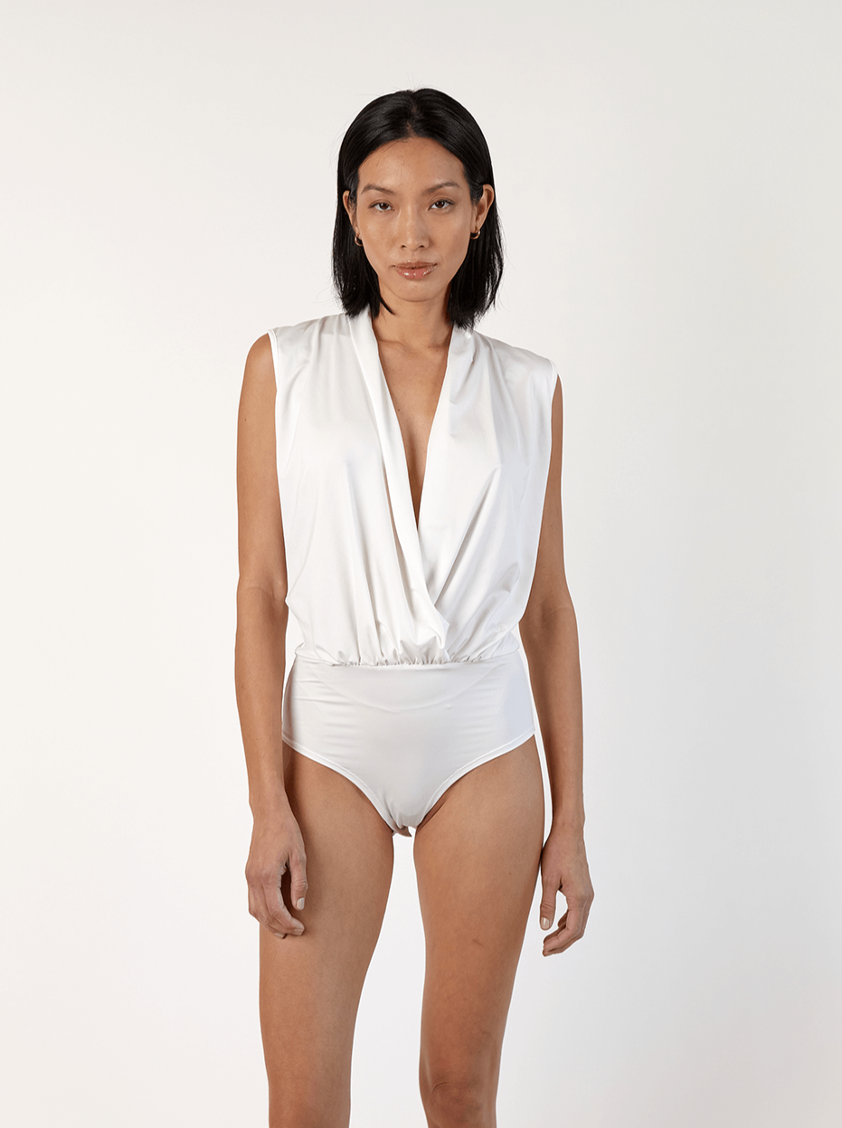 The Eleni Wrap Bodysuit