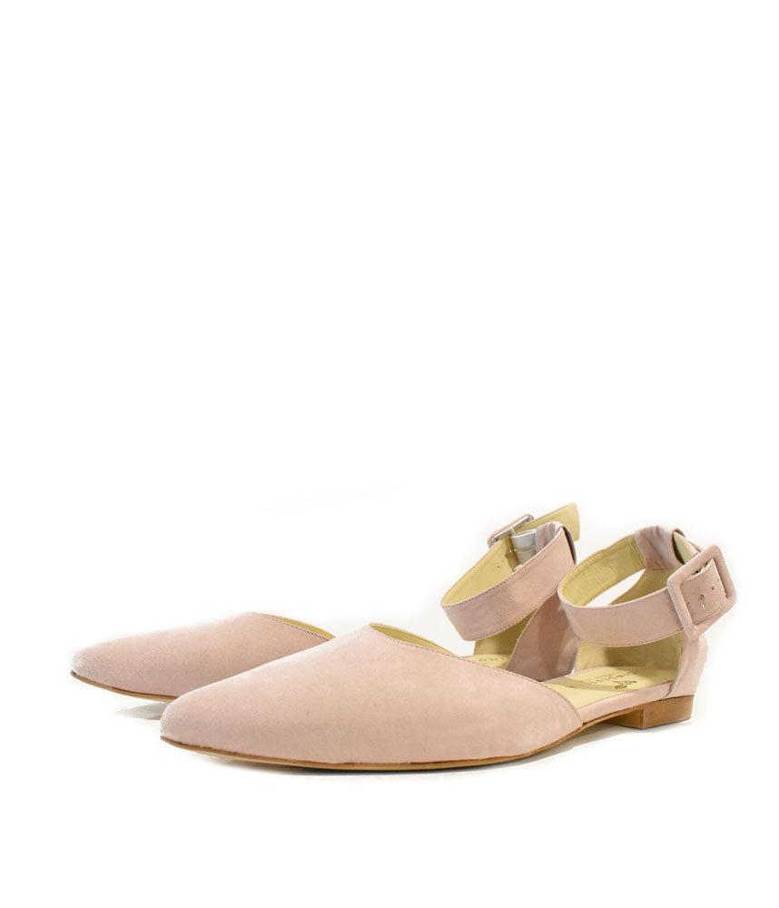 Cinderella Vegan Shoes - Pretty Pink Ankle Strap