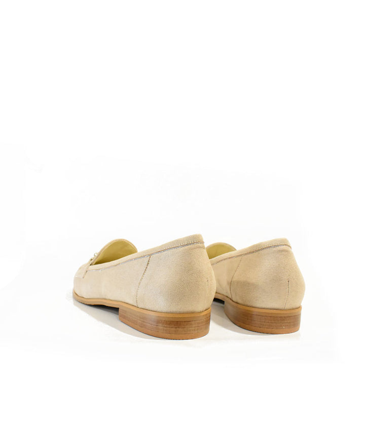 Cinderella Vegan Shoes - Stylish Beige Loafers