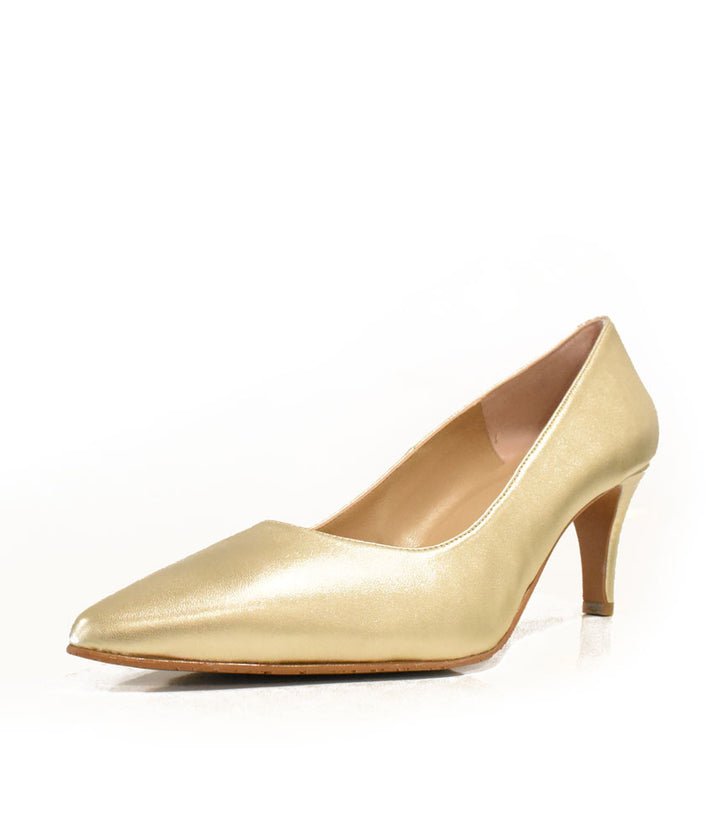 Cinderella Shoes Fabulous Metallic Gold Heels