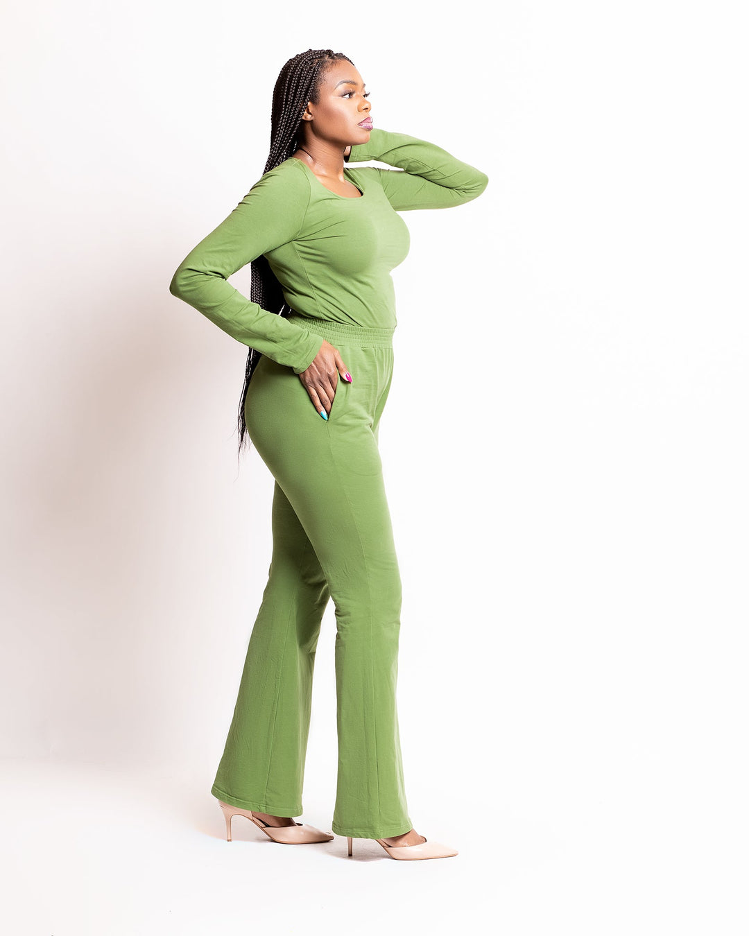 Tall Green Lounge Pants