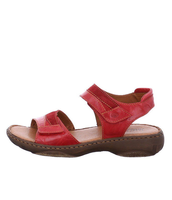 Josef Seibel Red Combi Ladies Sandal