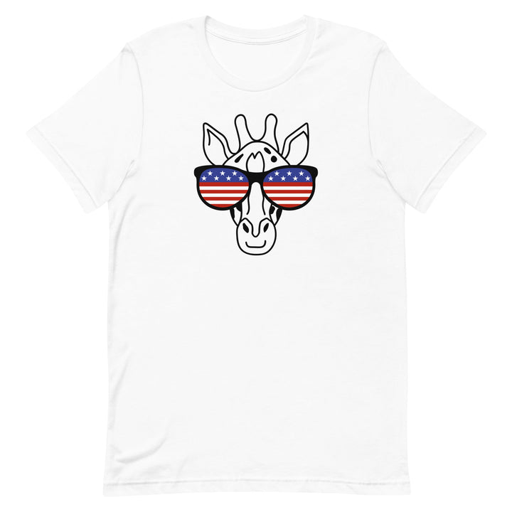 Patriotic Giraffe T-Shirt