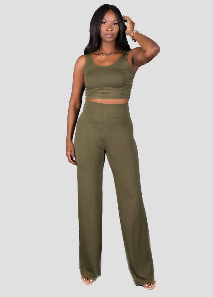 Geneva Top - Olive