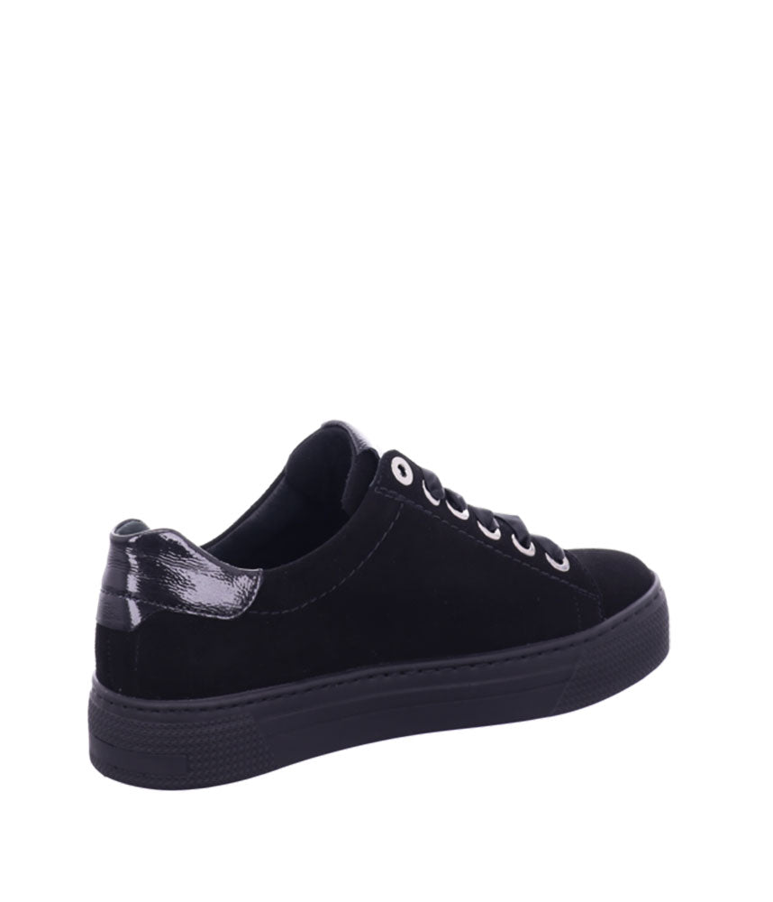 Semler Stylish Black Suede Sneaker