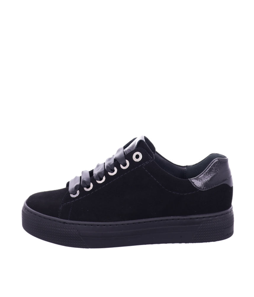 Semler Stylish Black Suede Sneaker