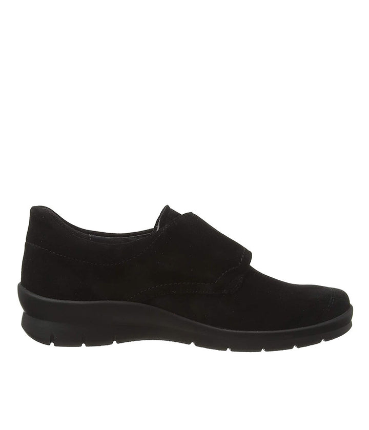 Semler Deluxe Black Velour Shoes