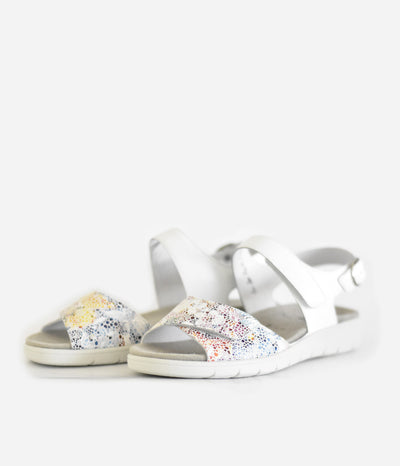 Semler Metallic Floral Sporty Sandal