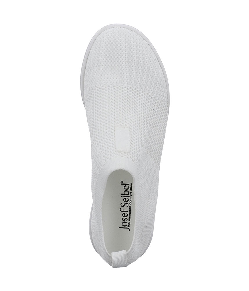 Josef Seibel Casual White Sporty Trainer Shoe