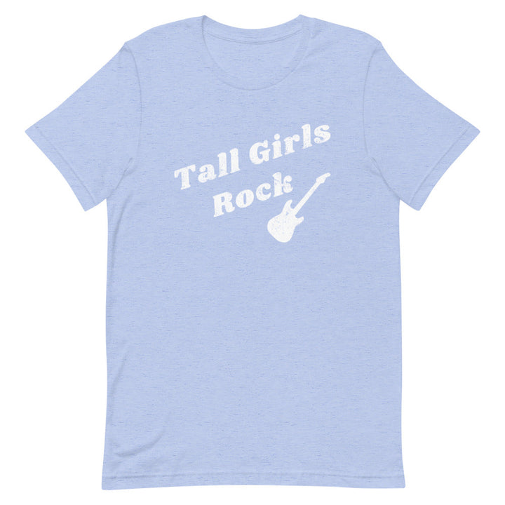 Tall Girls Rock Distressed T-shirt