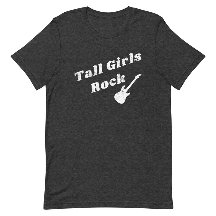 Tall Girls Rock Distressed T-shirt