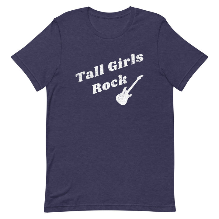 Tall Girls Rock Distressed T-shirt