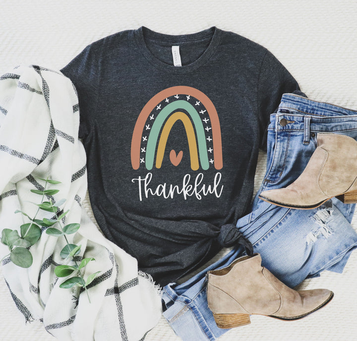 Thankful Rainbow T-Shirt